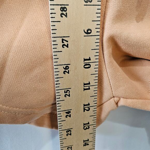 Volcom Just Chill Sweat Shorts Light Orange Size Medium - Picture 9 of 10